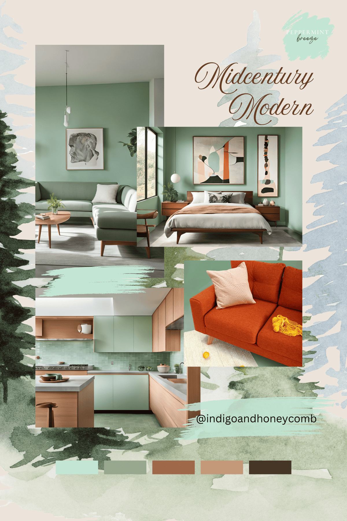 Peppermint Breeze Inspiration: The Mint Green Color of the Season ...