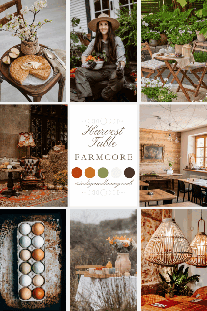 Farmcore Harvest Table color palette