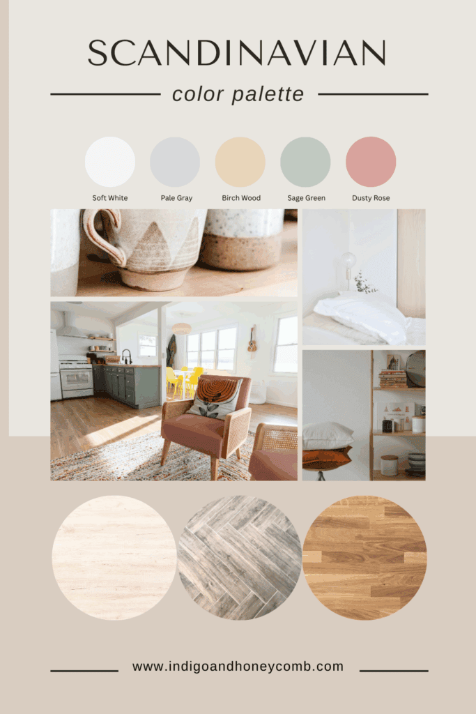 Scandinavian interior design ideas - color palette