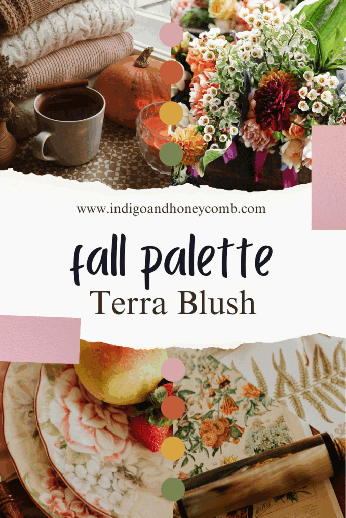Terra Blush fall seasonal palette