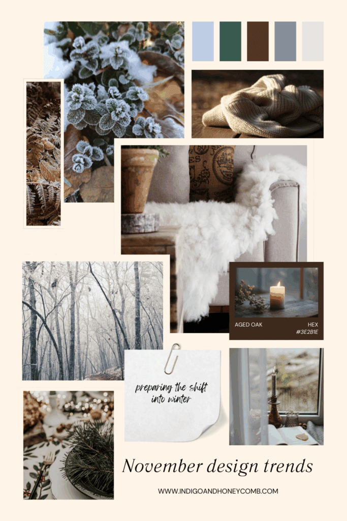 November design trends: preparing for the shift into winter