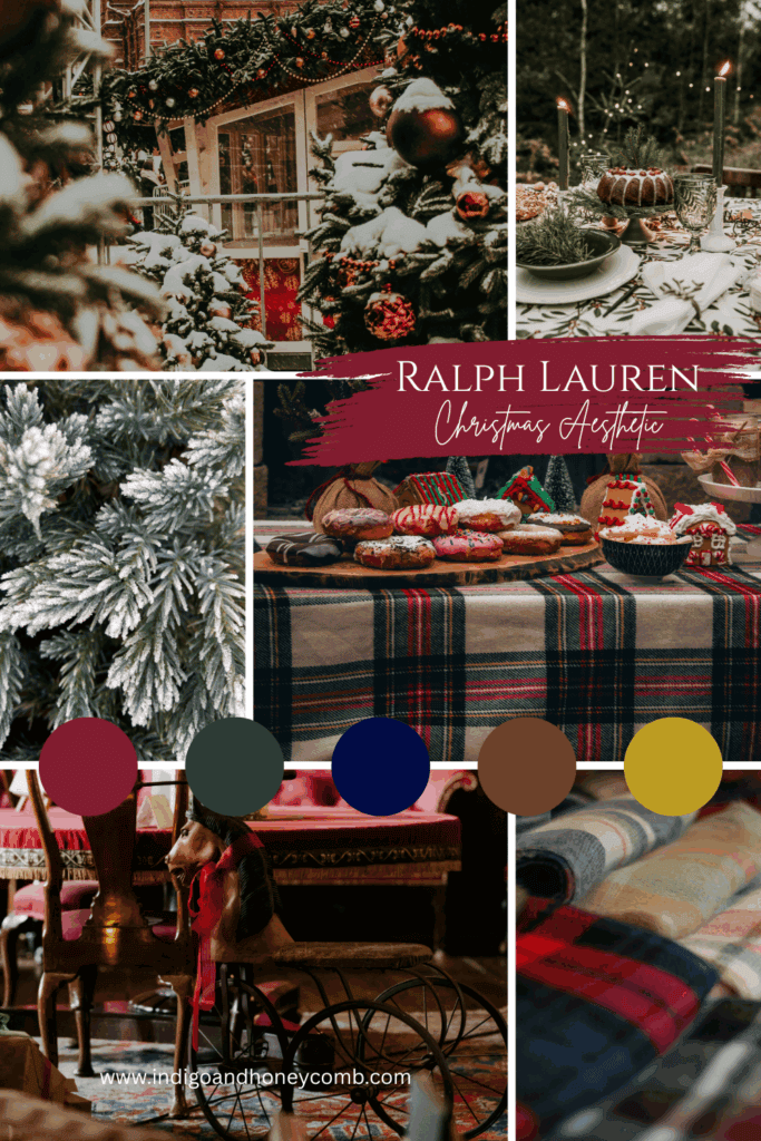 Ralph Lauren Christmas aesthetic