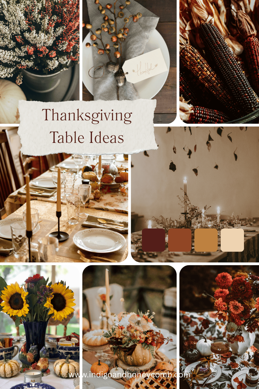Thanksgiving Table Ideas: How to Style a Cozy & Elegant Holiday Table ...