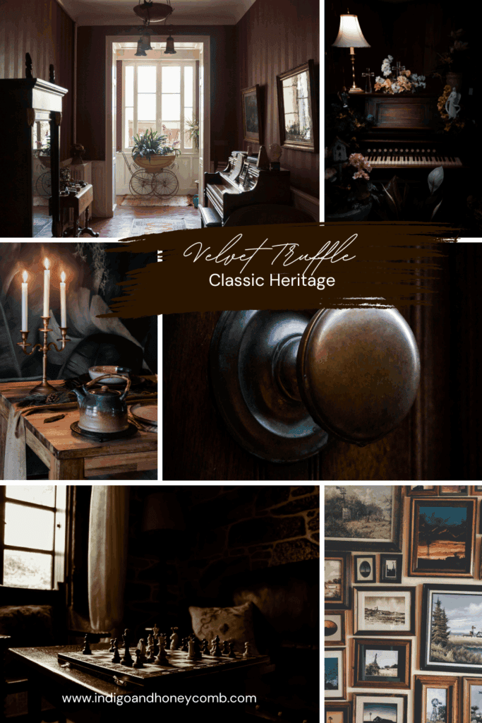 Velvet Truffle Classic Heritage mood board