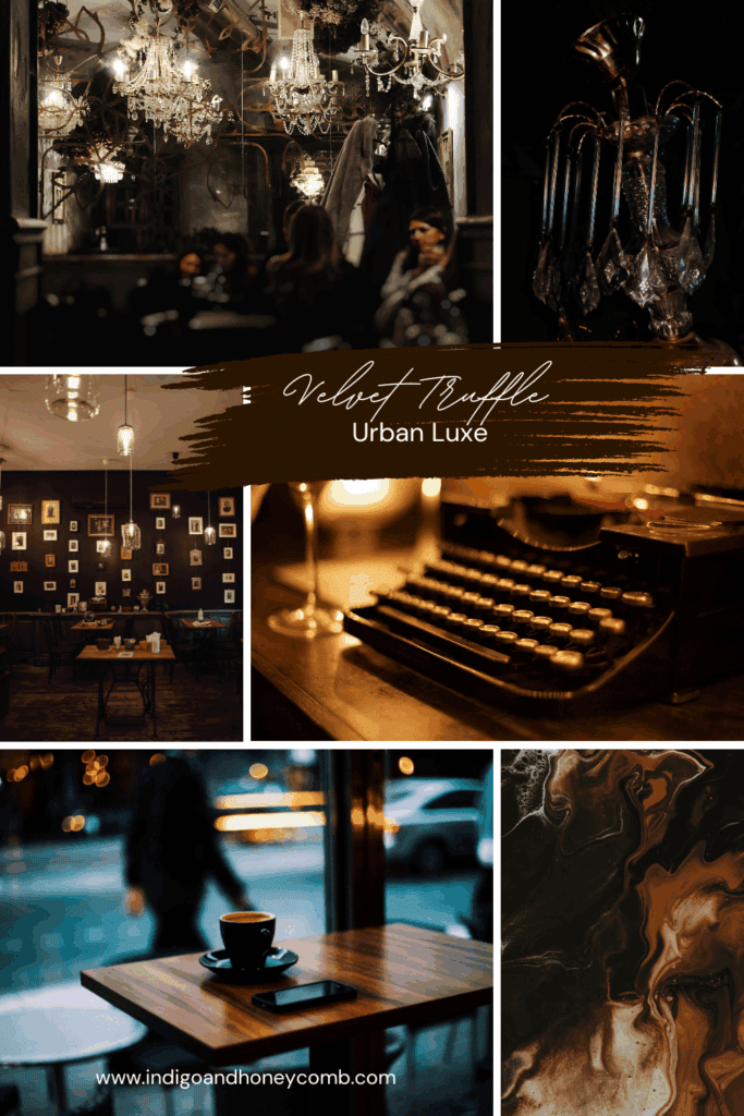 Velvet Truffle Urban Luxe mood board