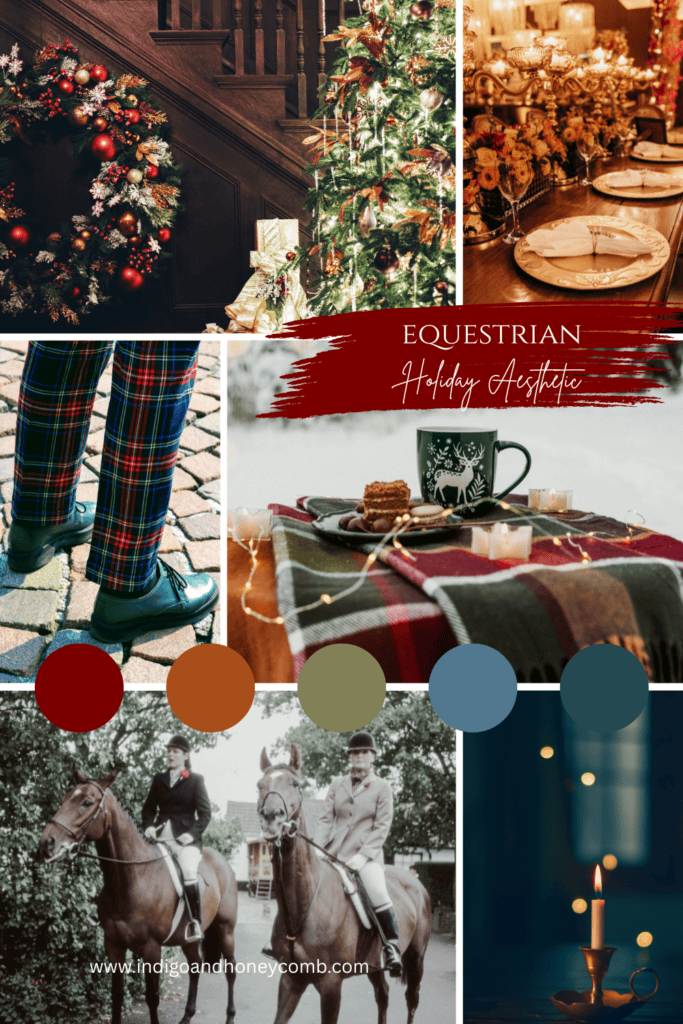 Equestrian Holiday Aesthetic