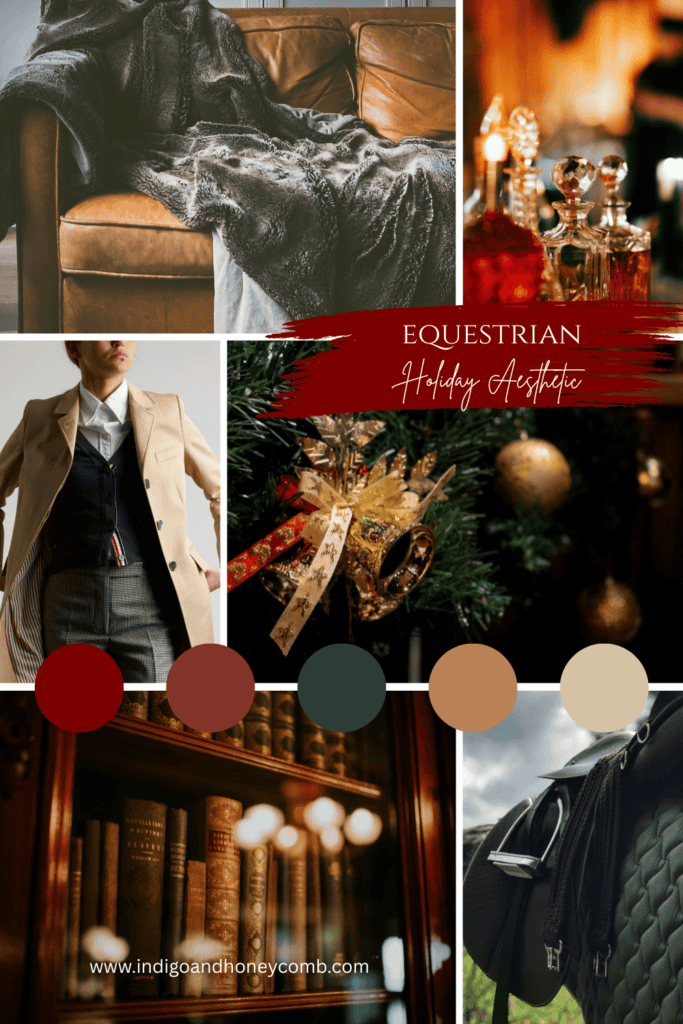 Equestrian Holiday Aesthetic