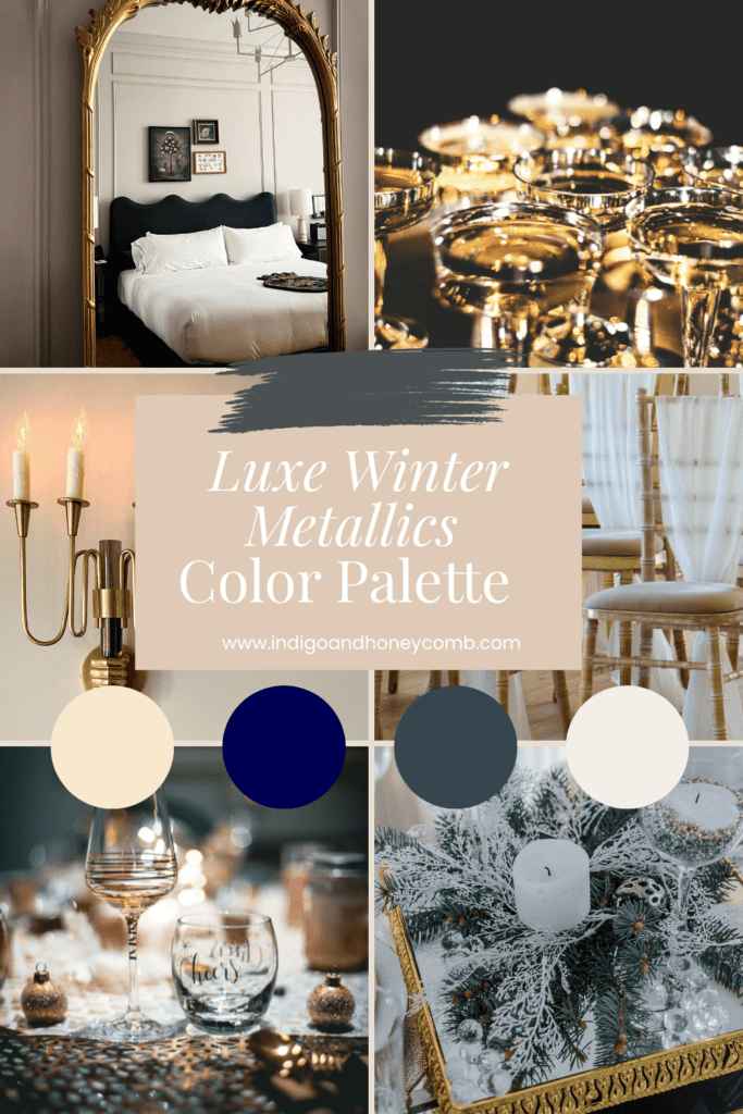 Luxe Winter Metallics Color Palette