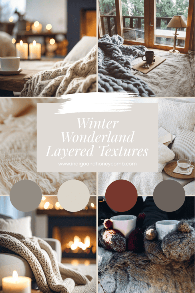 Winter Wonderland Moodboards - Layered Textures