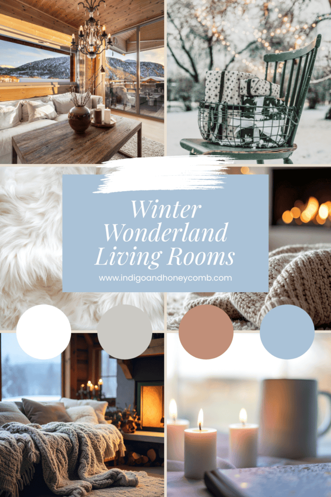 Winter Wonderland Moodboards - Living Rooms Inspiration