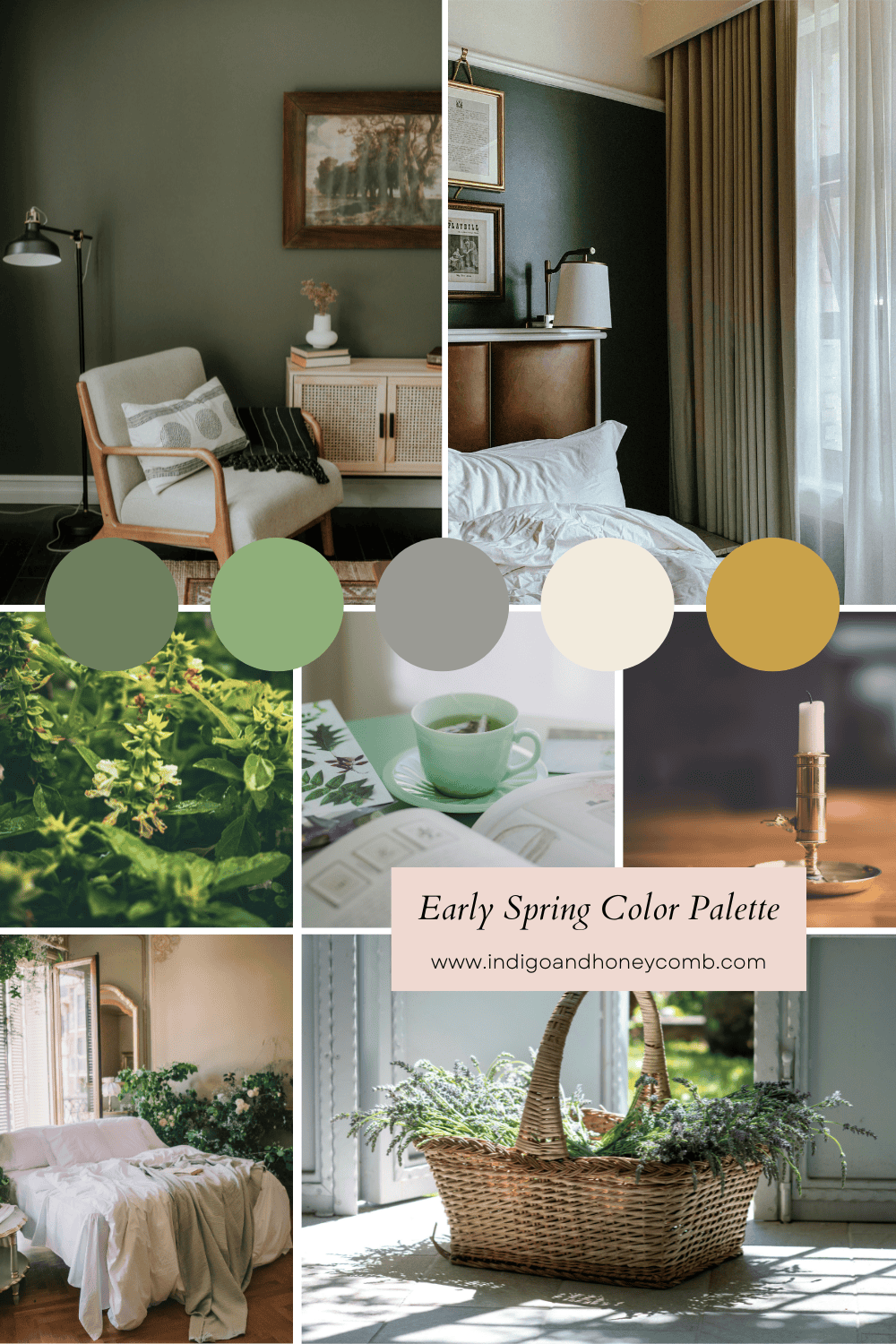 Early Spring Color Palette: Nature-Inspired Greens for a Seasonal Reset ...