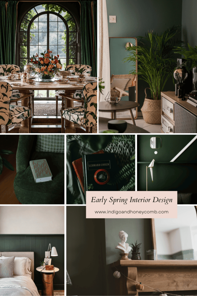 early spring interior design and the example of Moorland Reverie in home decor