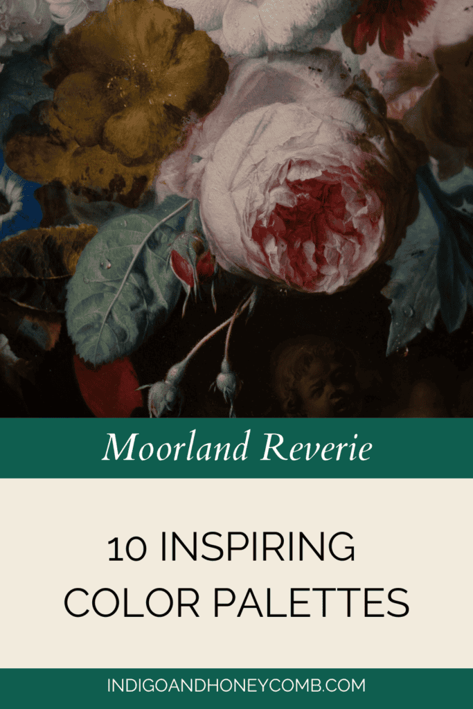 Moorland Reverie color palettes