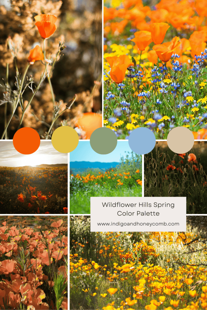 Southern California Spring color palettes
