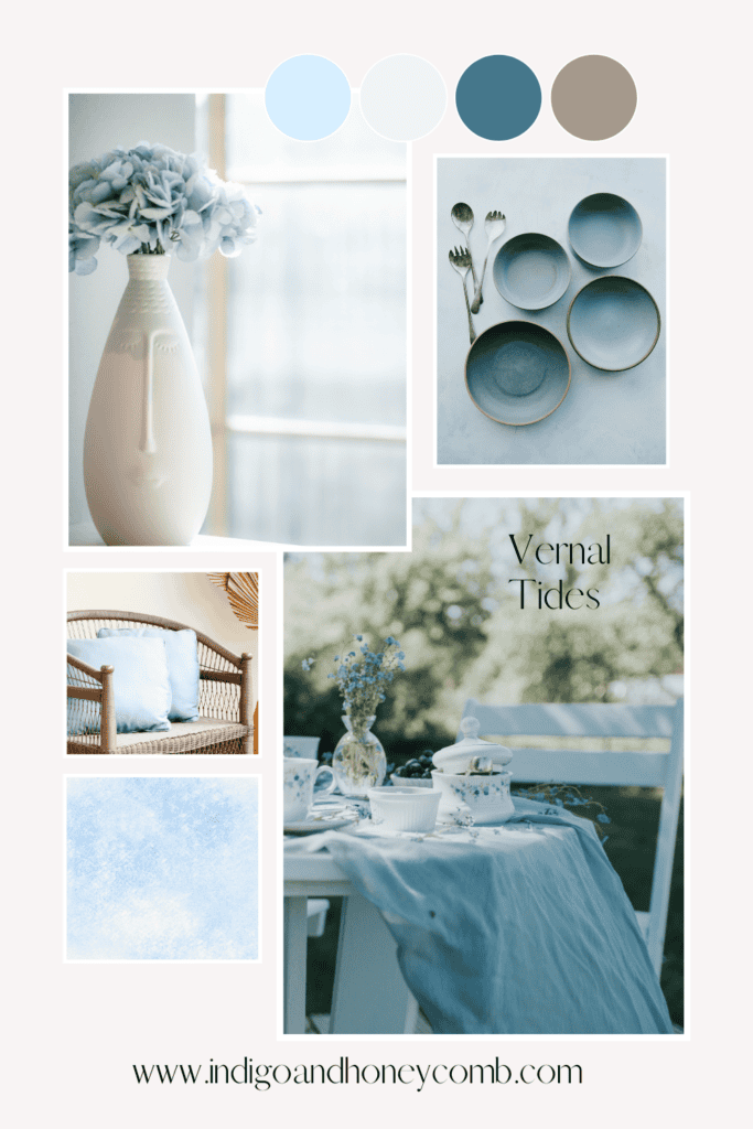 Vernal Tides: cool blue color trend 2026