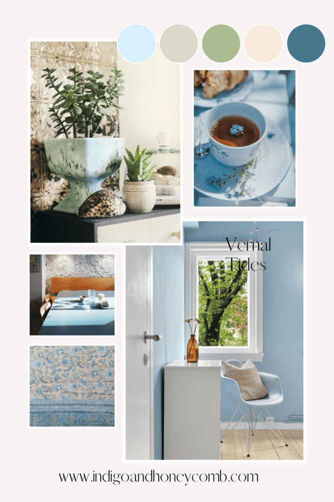 Vernal Tides: cool blue color trend 2026