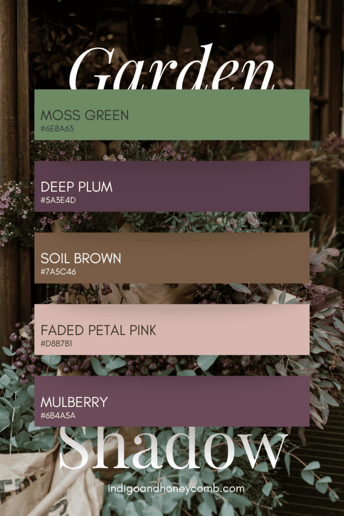 Botanical Color Palettes - Garden Shadow