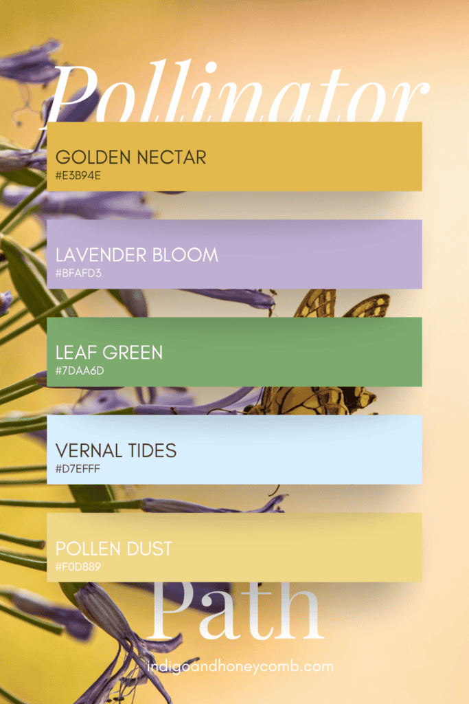 Botanical Color Palettes - Pollinator Path