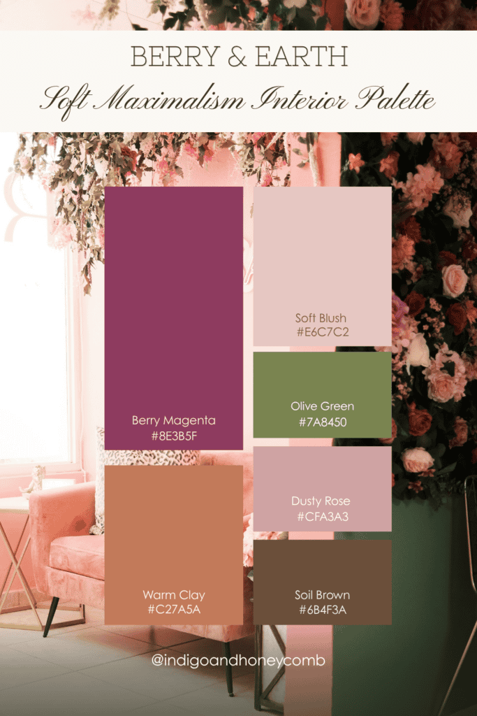 soft maximalism interiors - berry and earth
