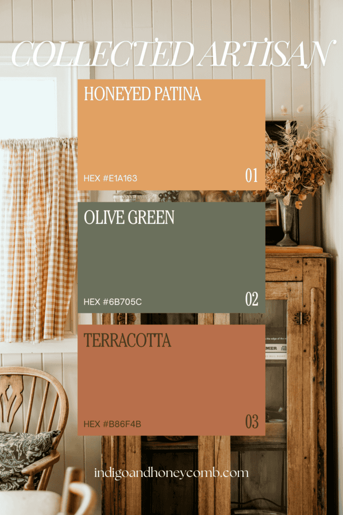 collected artisan color palette