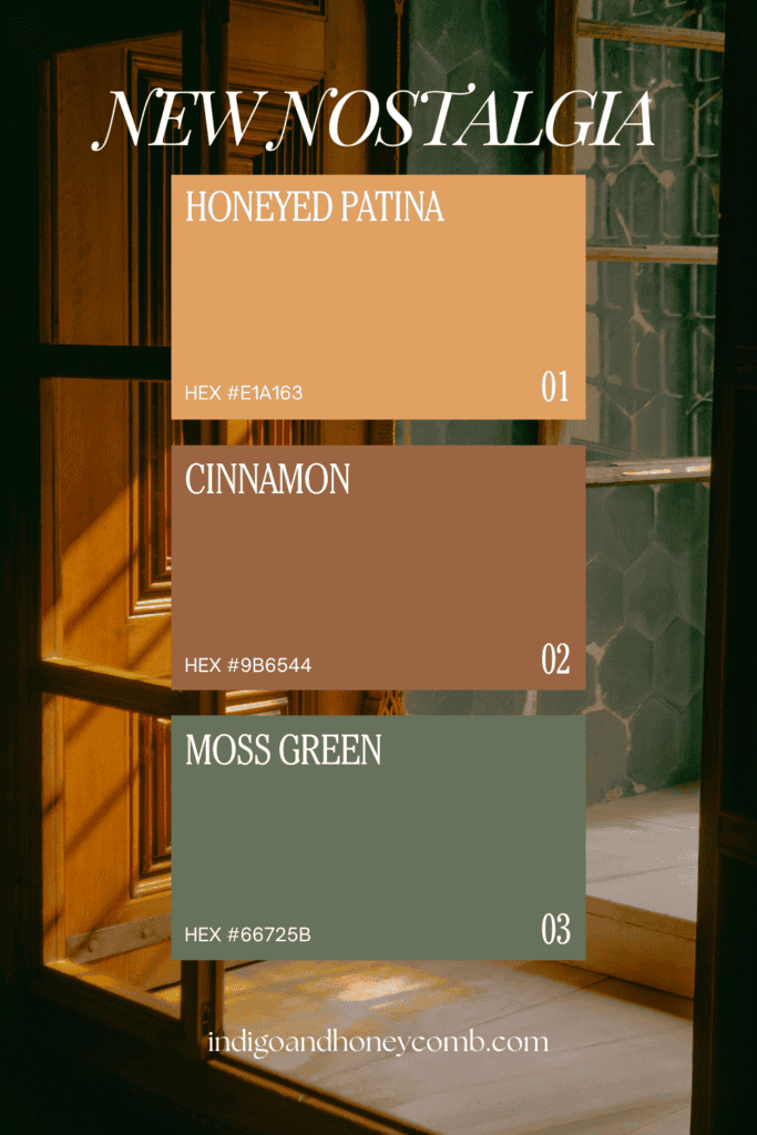 new nostalgia color palette