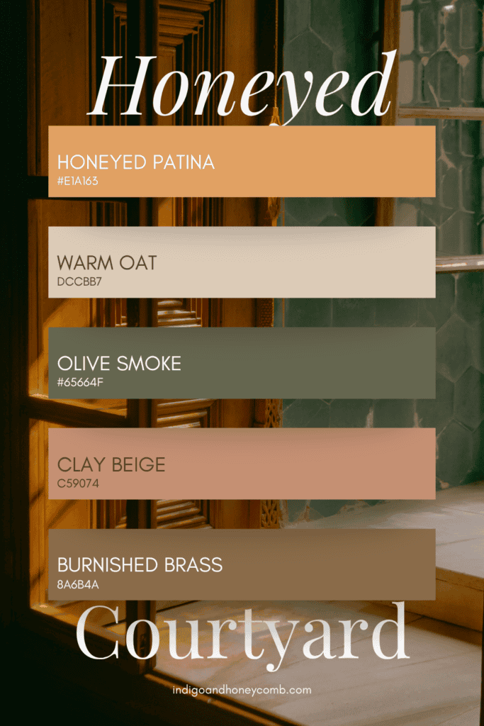 honeyed courtyard