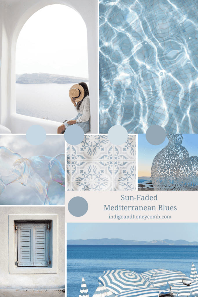 Summer 2026 Color Trends: Trend 3 - Sun-Faded Mediterranean Blues