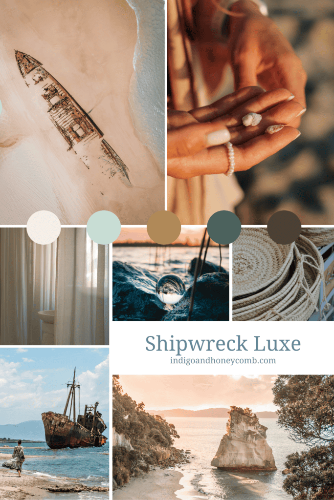 Summer Siren aesthetic - Shipwreck Luxe