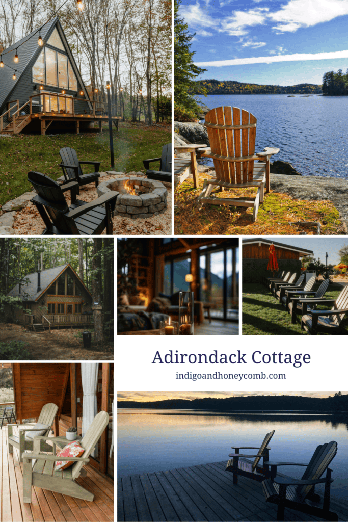 cottage paint colors - the Adirondack influence