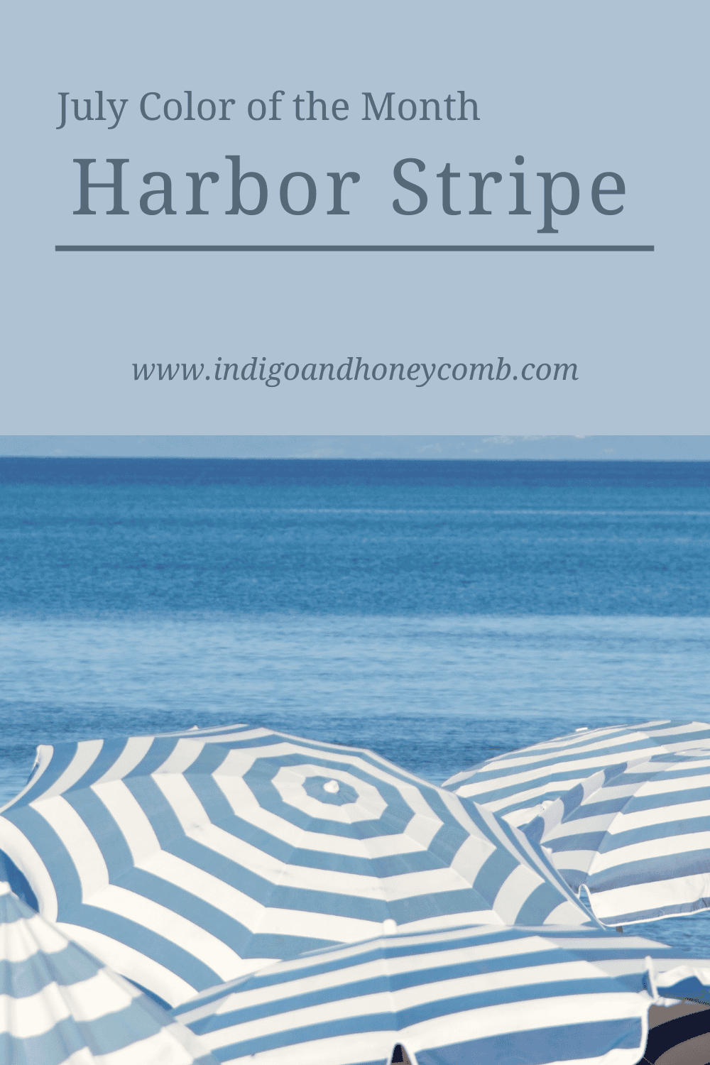 July Color of the Month: Harbor Stripe and the Return of Nautical Blue