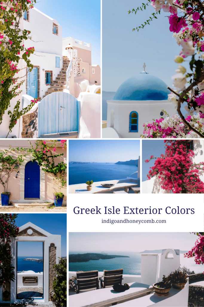 Greek Isle exterior colors