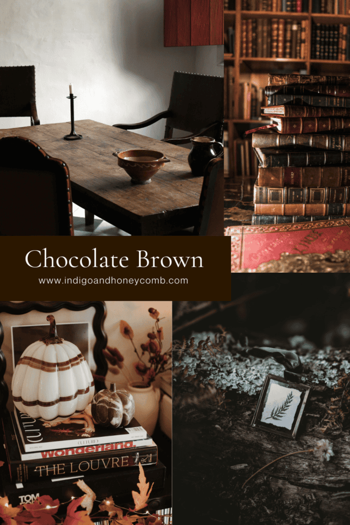 Fall 2026 Home Color Trends - Chocolate Brown