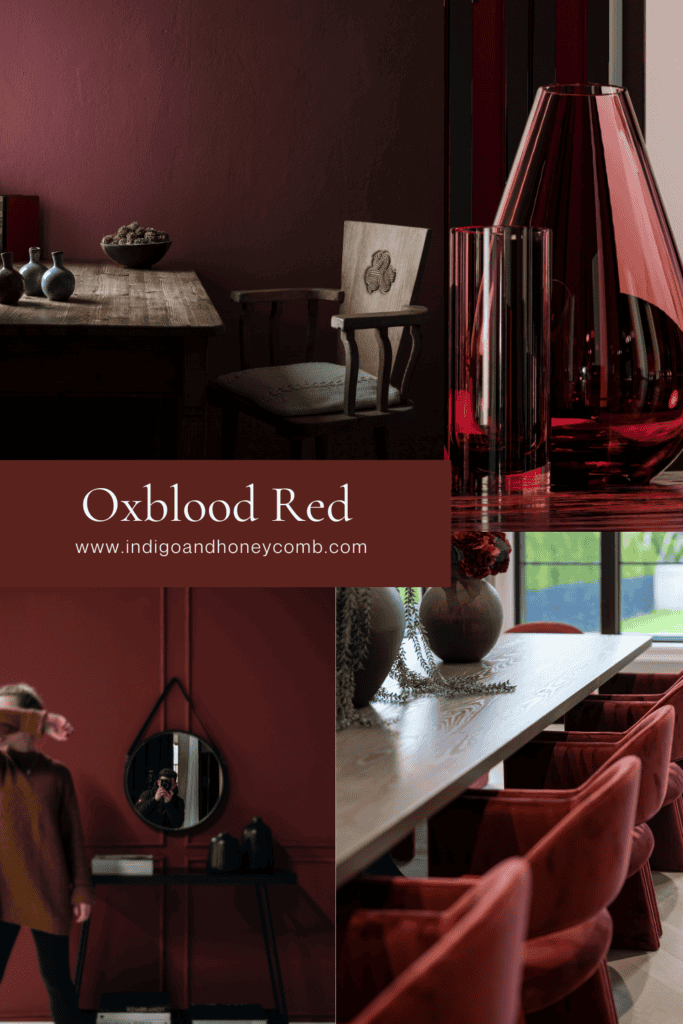 Fall 2026 Home Color Trends - Oxblood Red