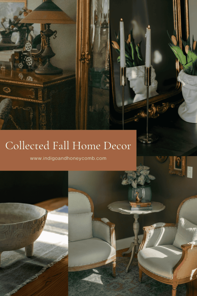collected fall home decor