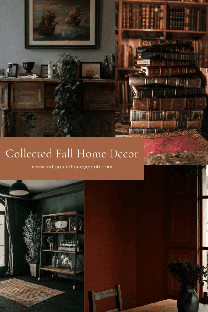 collected fall home decor
