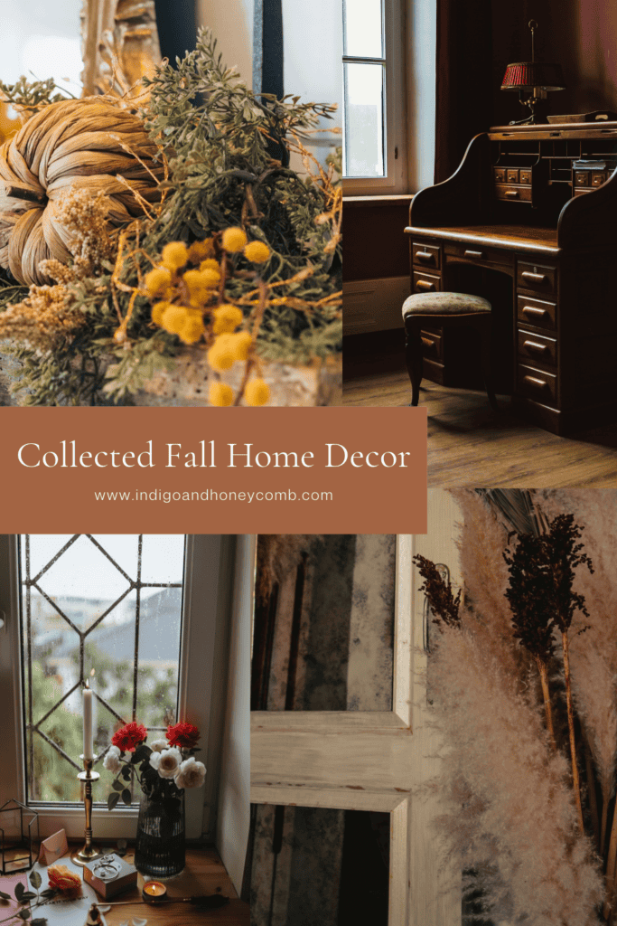 collected fall home decor