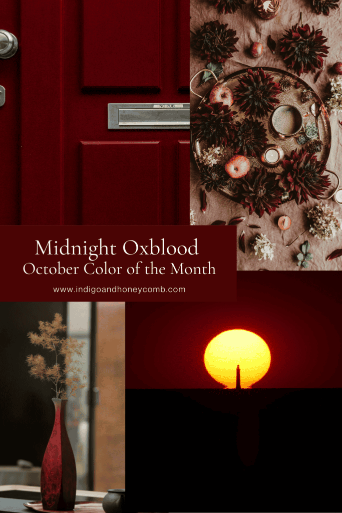 Midnight Oxblood color